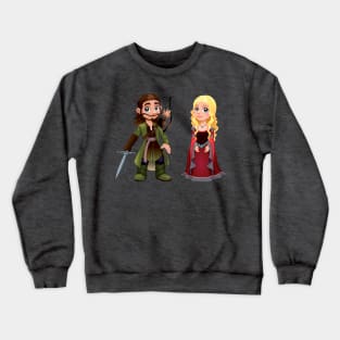 Medieval Couple Crewneck Sweatshirt